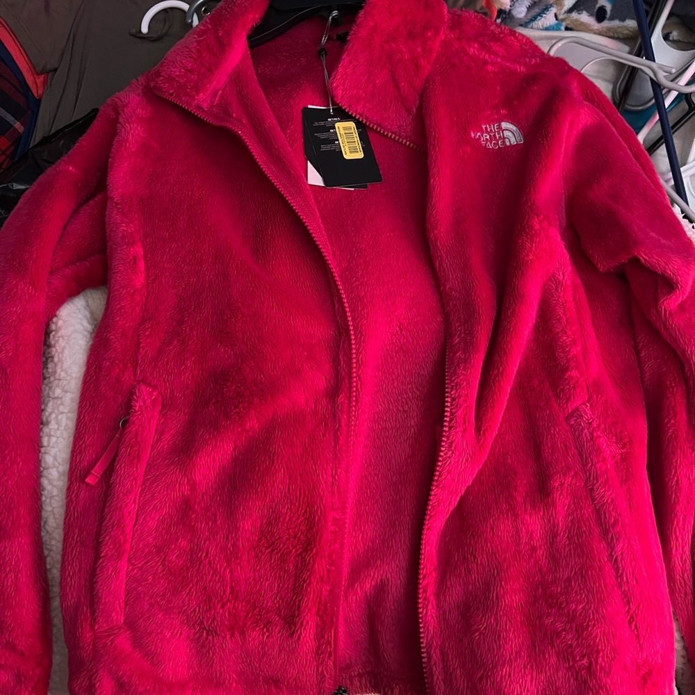 North face zip up jacket